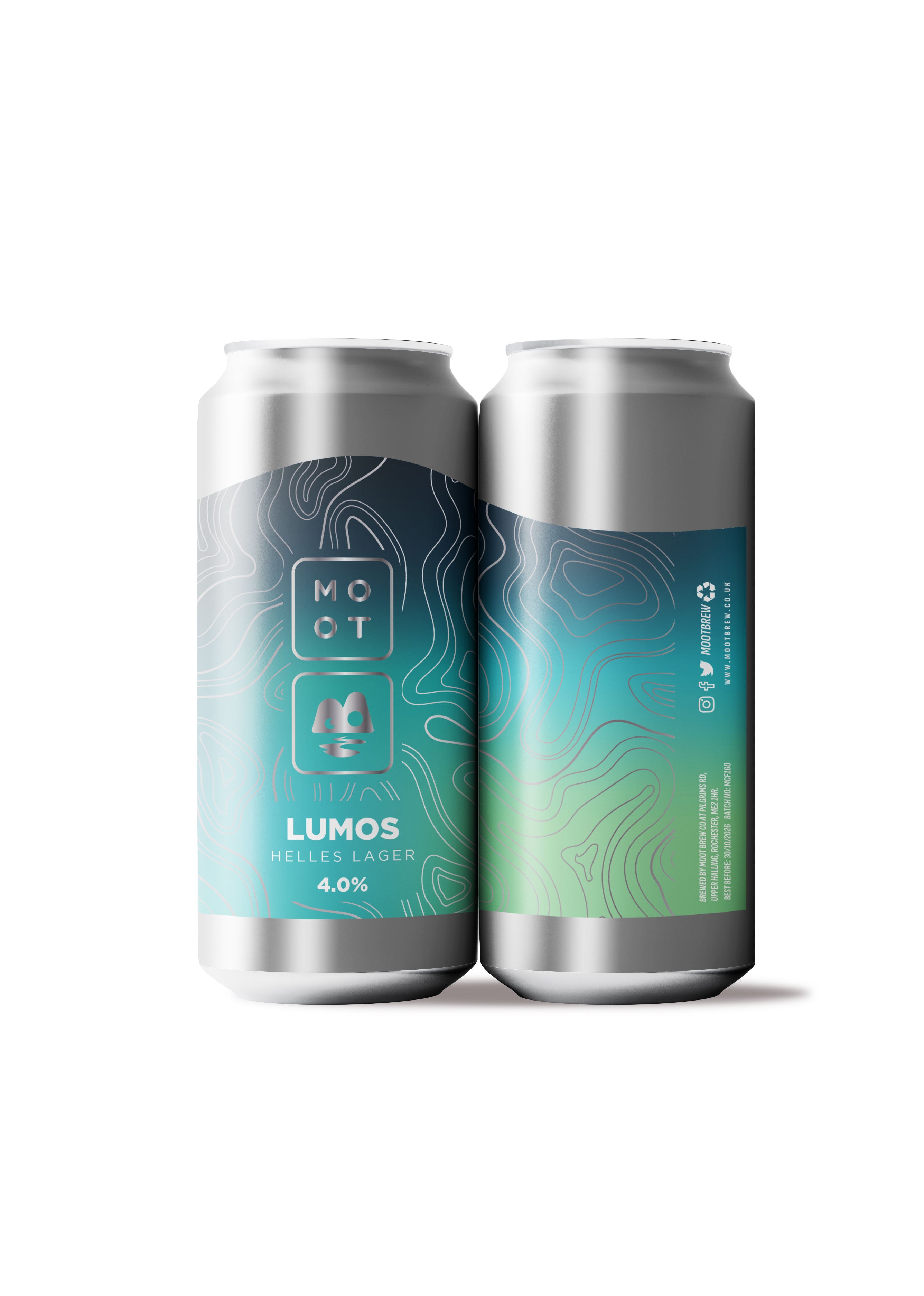 Lumos – Helles Lager (4%) | Crisp & Refreshing Craft Lager – Moot Brew