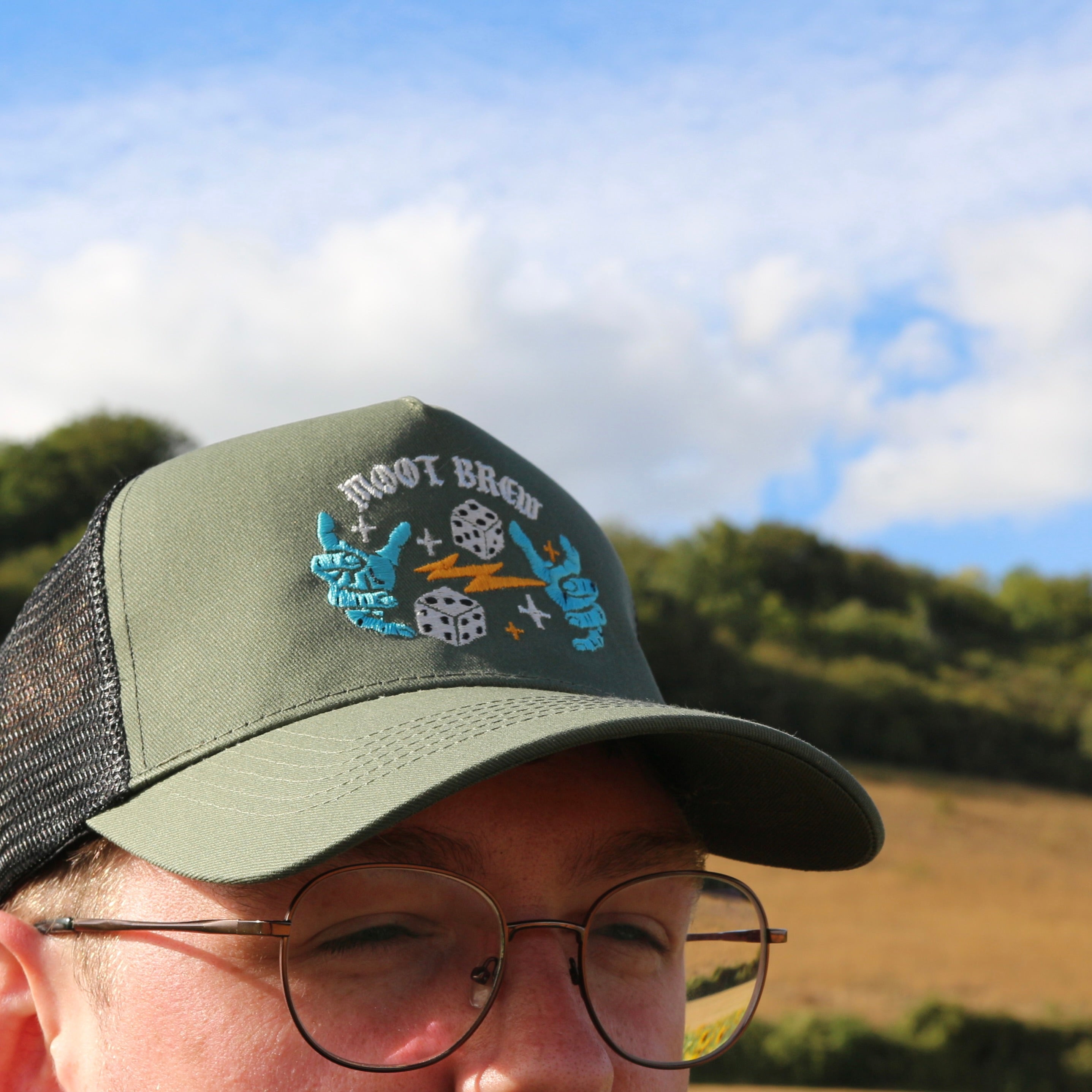 Pair of Dice Trucker Cap