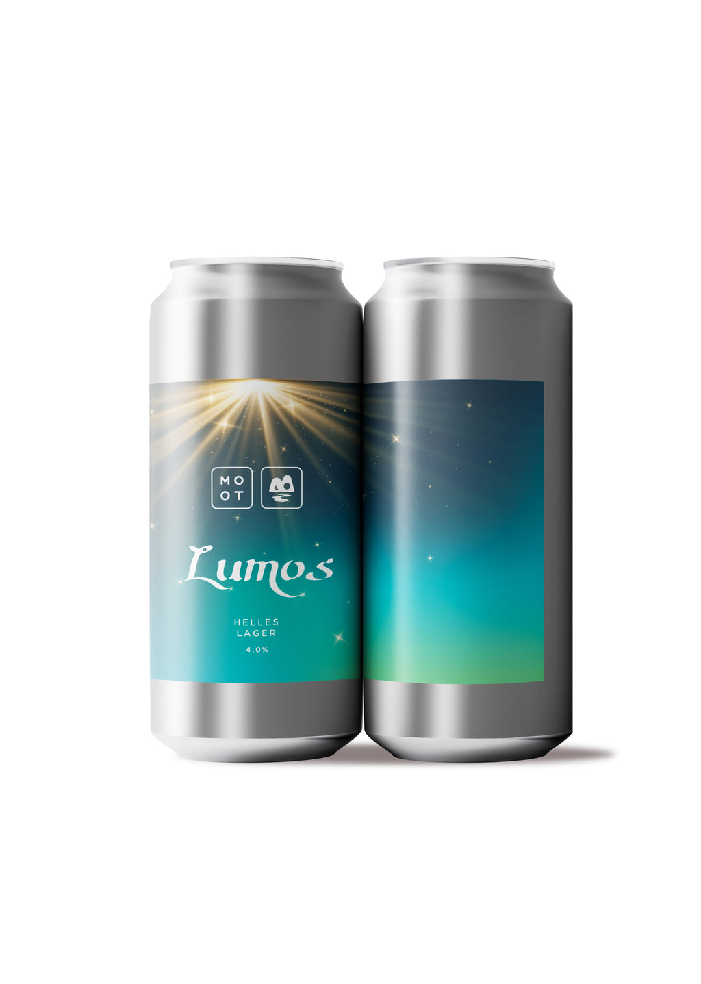 Lumos Helles Lager beer can – crisp, light craft lager brewed in the UK, 4%