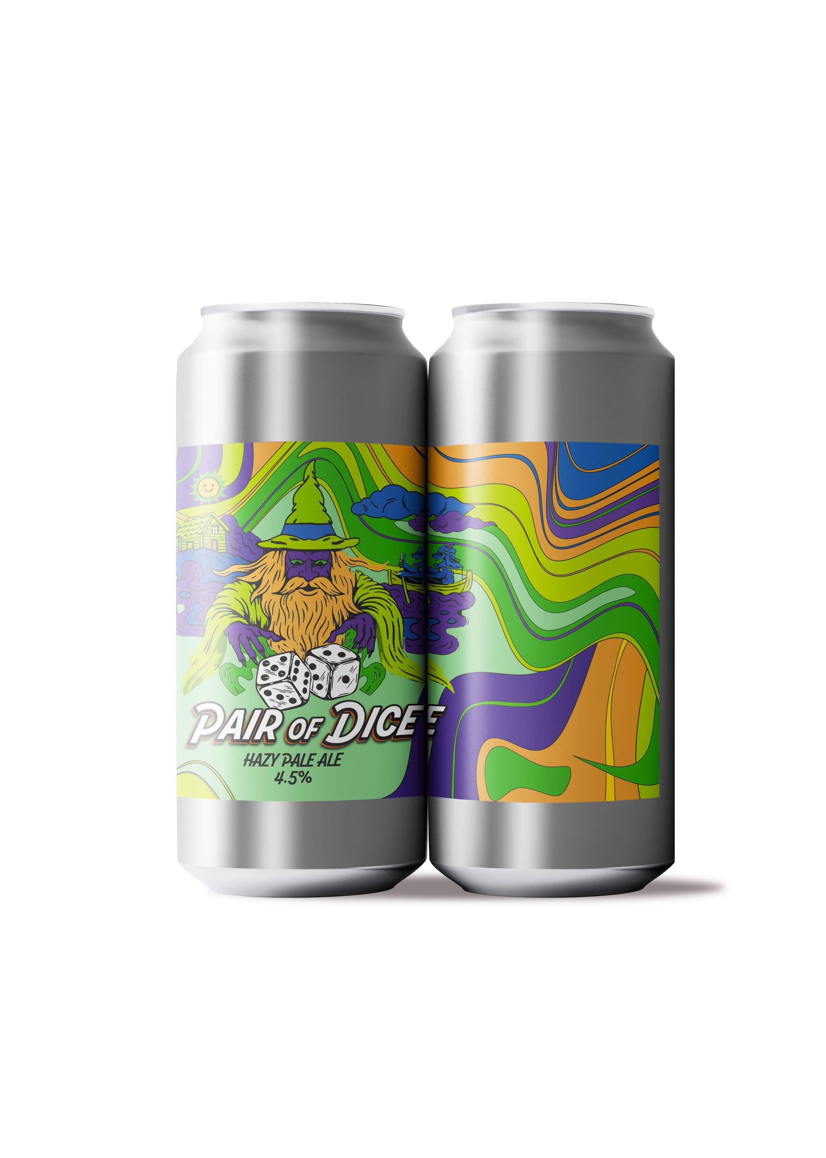 Pair of Dice Pale Ale can – New Zealand-style craft beer with citrus and tropical hops, 4.5%
