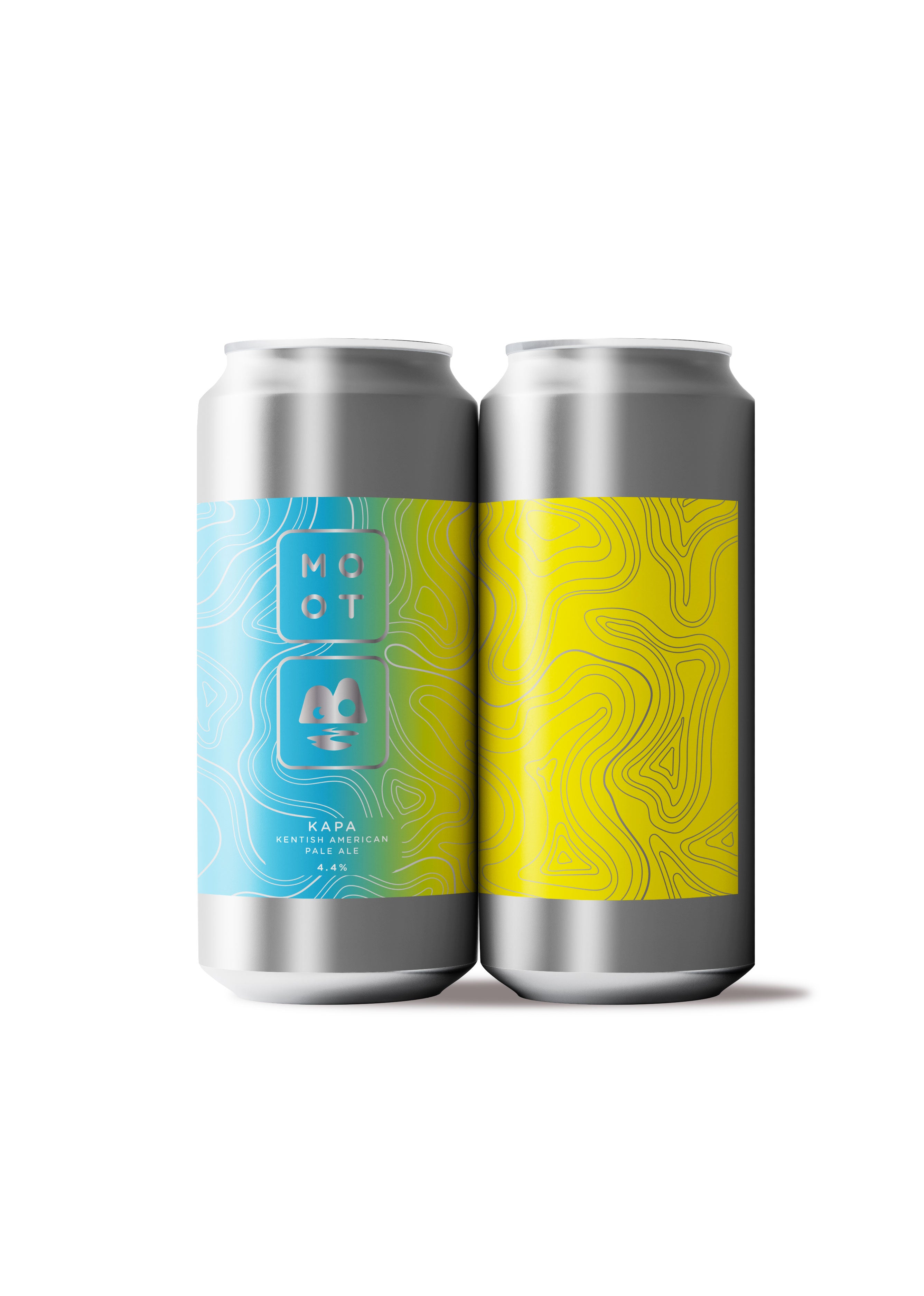 KAPA Pale Ale beer can – hazy juicy craft pale ale brewed in the UK, 4.4%